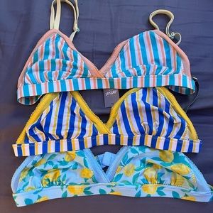 Aerie three bras no padding